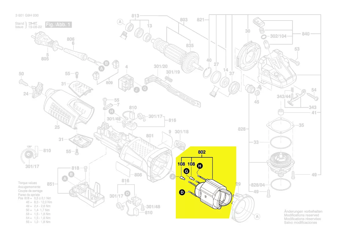 Stator réf. 1 604 220 532 Bosch